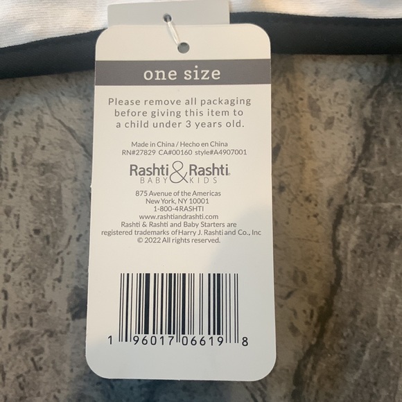 Rashti Baby & Rashti Kids - Baby Starters - My First New Year's Bib - NWT - Picture 14 of 16